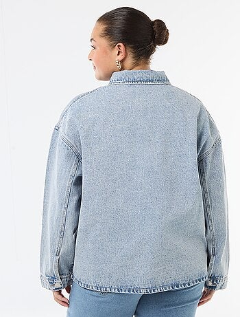 Lange jeansjas