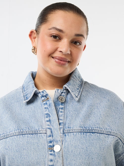 Lange jeansjas - Kiabi