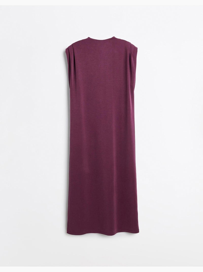 Lange jurk, MO Fashion Paars - Kiabi