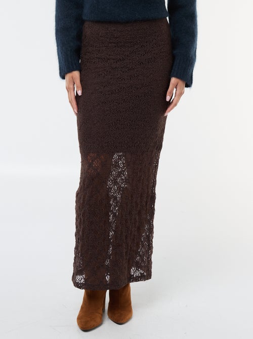 Lange kanten rok - Kiabi