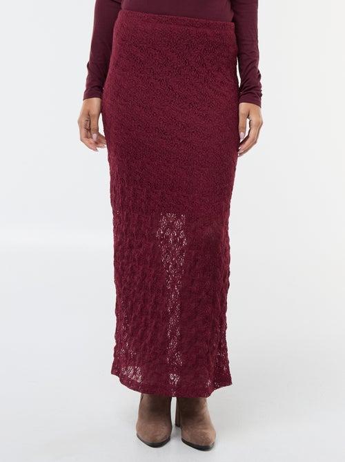 Lange kanten rok - Kiabi