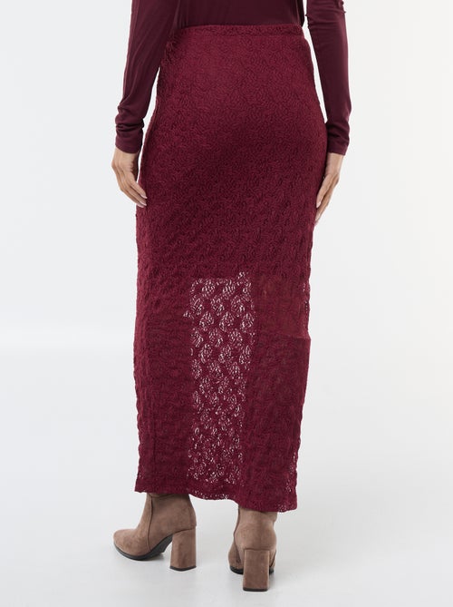 Lange kanten rok - Kiabi