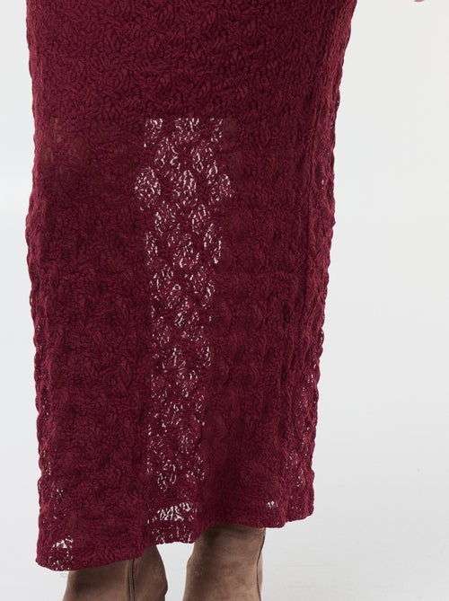 Lange kanten rok - Kiabi