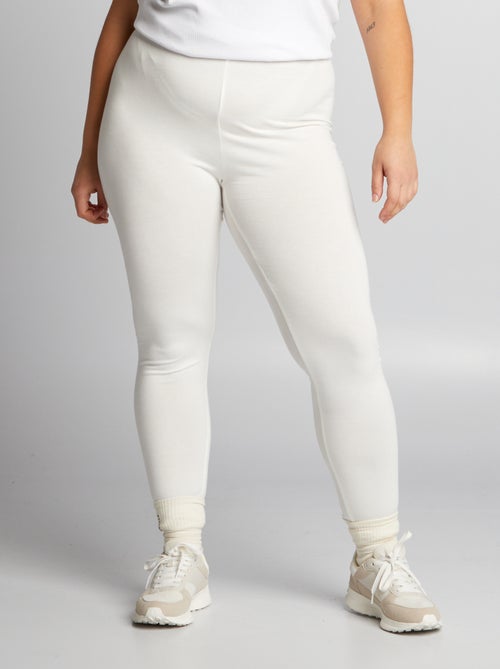 Lange katoenen legging - Kiabi