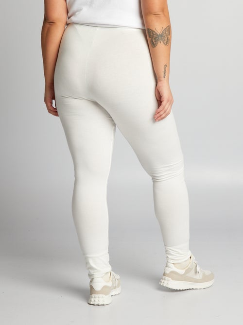 Lange katoenen legging - Kiabi