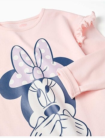Lange katoenen pyjama met minnie prints
