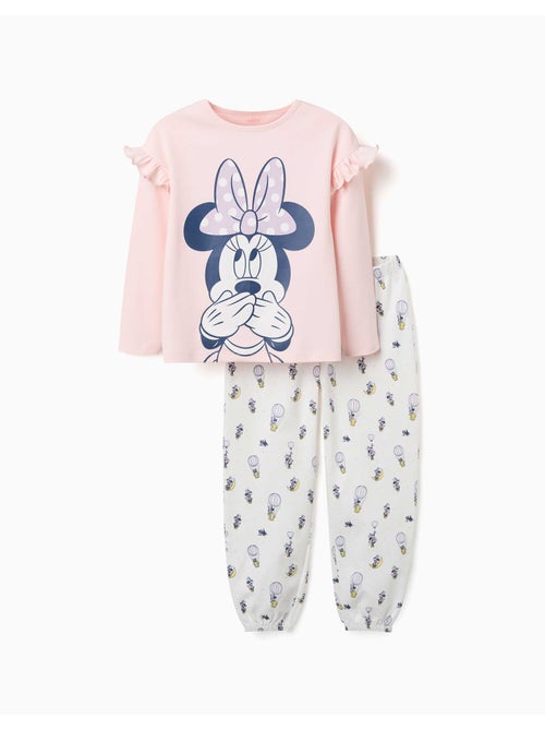 Lange katoenen pyjama met Minnie prints - Kiabi Lange katoenen pyjama met Minnie prints - Kiabi