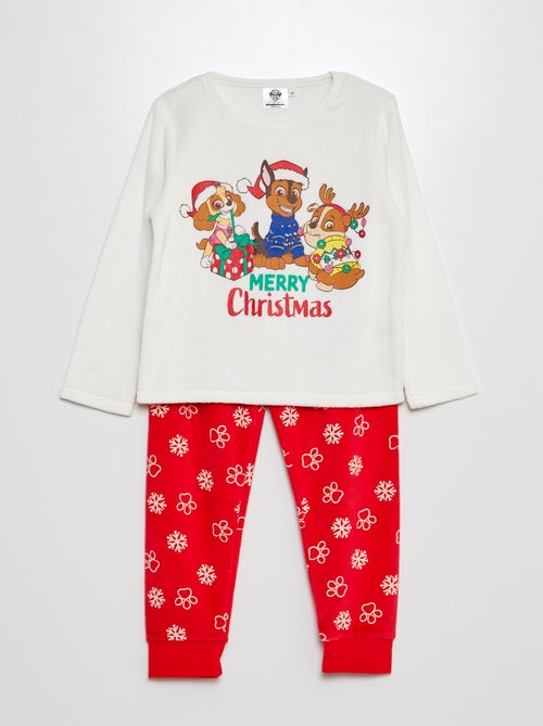 Lange kerstpyjama 'PAW Patrol' - 2-delig - Kiabi