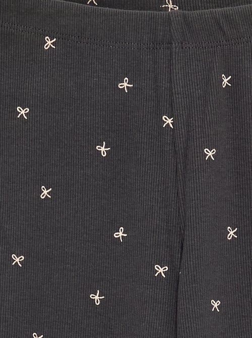 Lange legging met motief - Kiabi