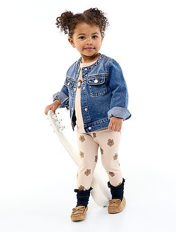 Lange legging met print