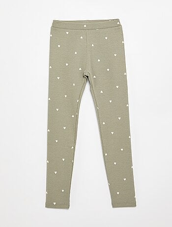 Lange legging met print