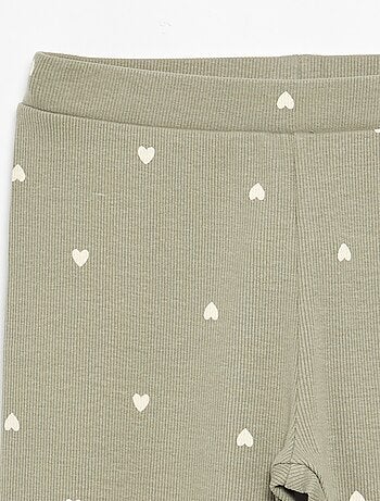 Lange legging met print