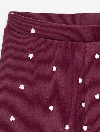 Lange legging met print