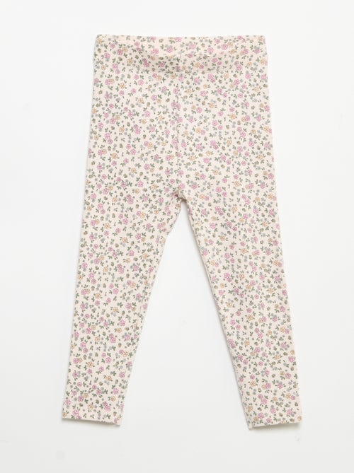 Lange legging met print - Kiabi