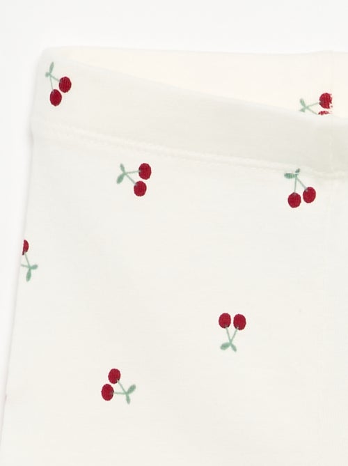 Lange legging met print - Kiabi