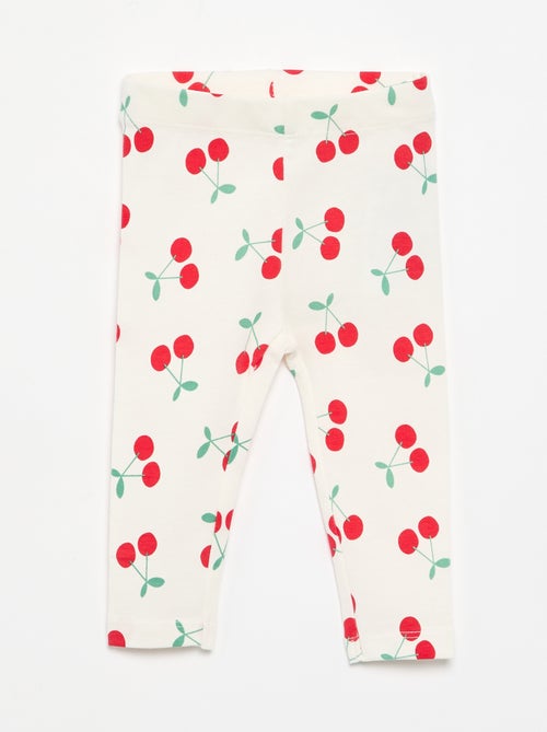 Lange legging met print - Kiabi