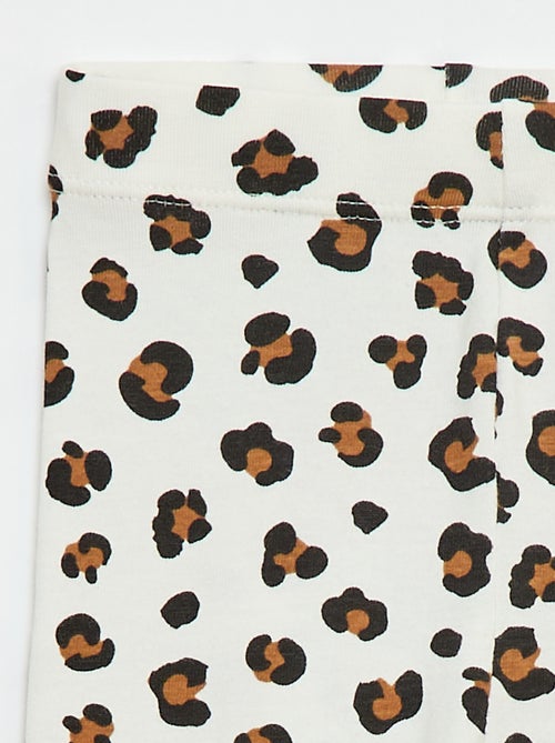 Lange legging met print - Kiabi