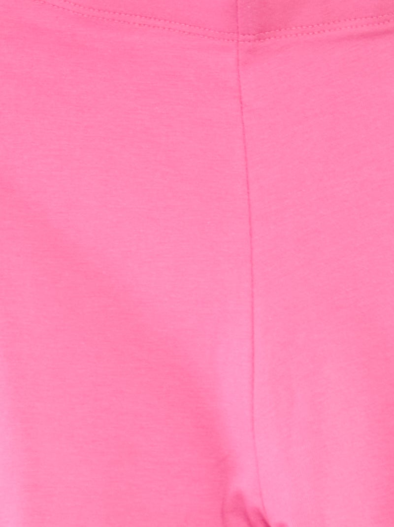 Lange legging met stretch Rose - Kiabi