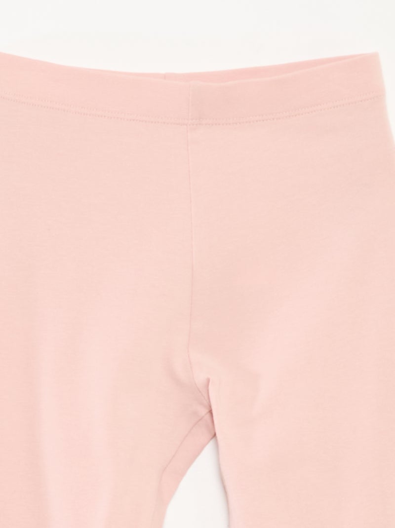Lange legging met stretch Rose - Kiabi