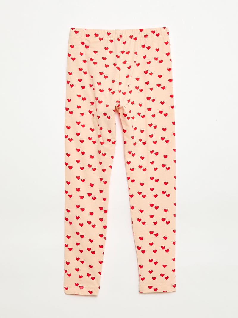 Lange legging van jersey Rose - Kiabi