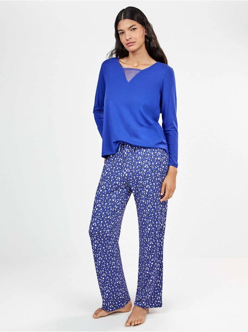Lange luipaardprint broek - Kiabi Lange luipaardprint broek - Kiabi