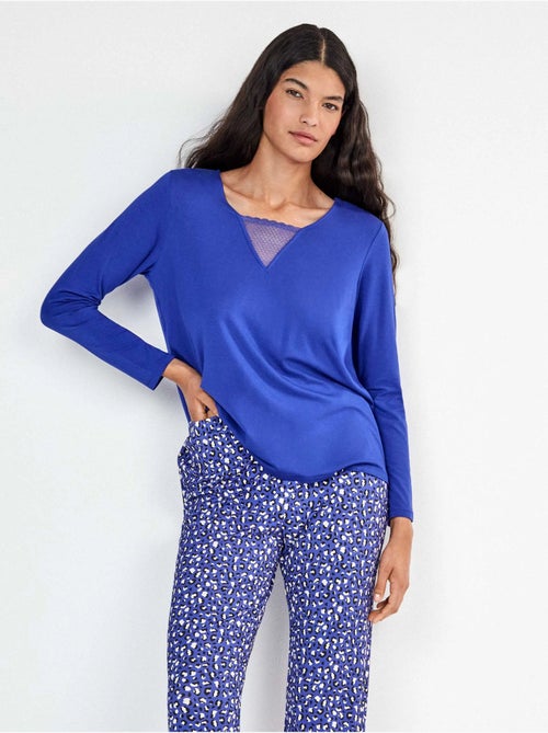Lange luipaardprint broek - Kiabi Lange luipaardprint broek - Kiabi