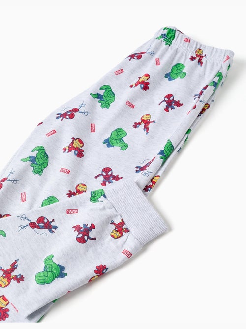 Lange mouw katoenen pyjama met Marvel prints - Kiabi