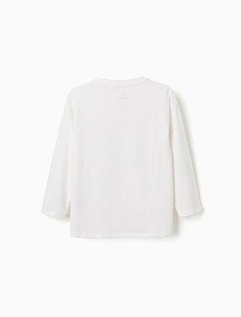 Lange mouwen katoenen t-shirt met Creative Eye-print