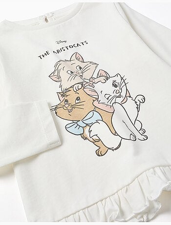 Lange mouw katoenen t-shirt met de aristokatten