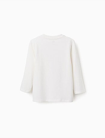 Lange mouwen katoenen t-shirt met Shapes print