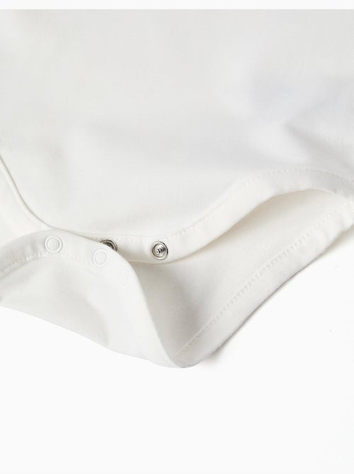 Lange mouw polo-romper met strepen - Kiabi Lange mouw polo-romper met strepen - Kiabi