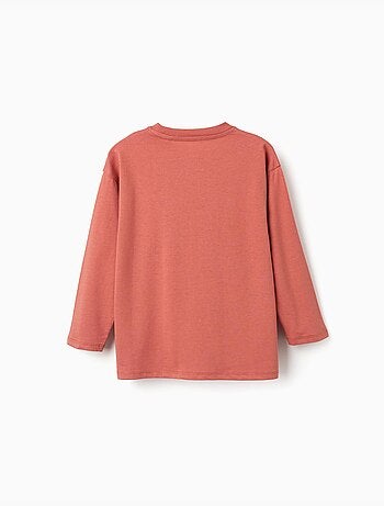Lange mouwen katoenen t-shirt met Creative Eye-print