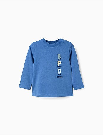 Lange mouwen katoenen t-shirt met berenprint