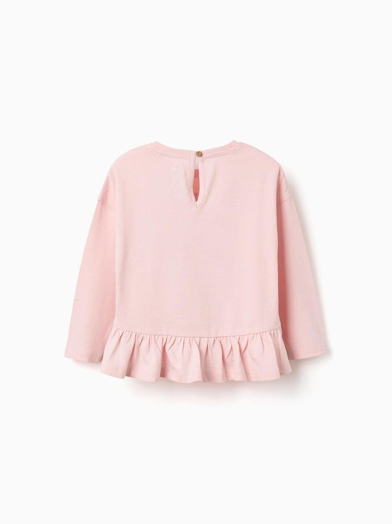 Lange mouwen t-shirt met minnie print Roze - Kiabi