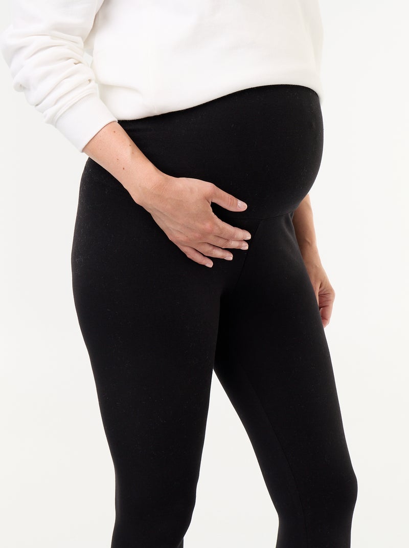 Lange naadloze legging Zwart - Kiabi