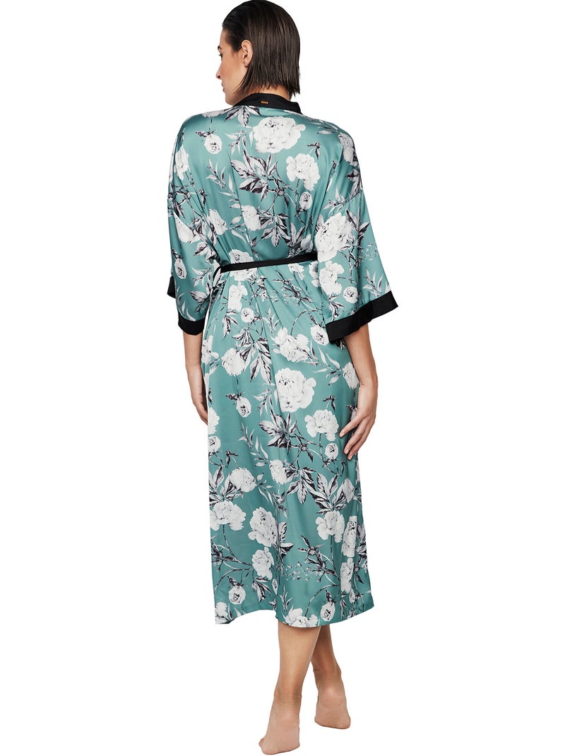 Lange negligé driekwart mouwen malitzia Groen - Kiabi
