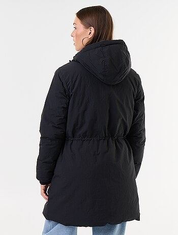 Lange omkeerbare parka