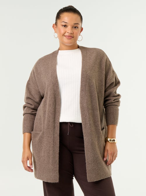 Lange open gilet - Kiabi Lange open gilet - Kiabi