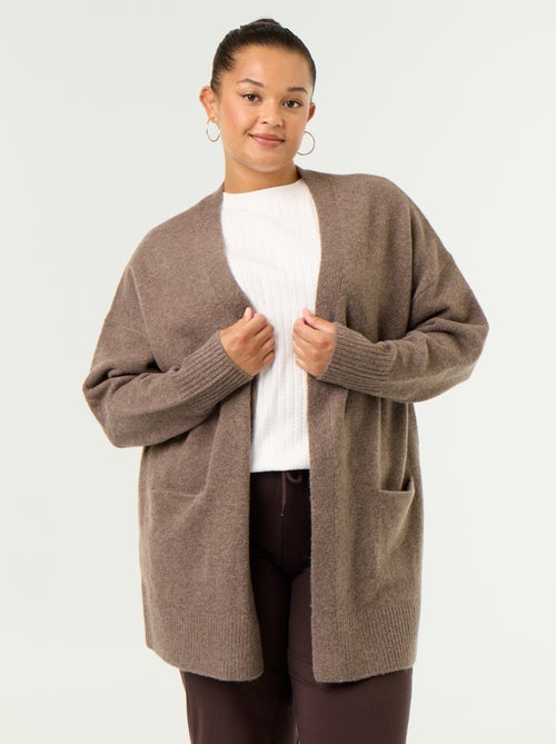 Lange open gilet - Kiabi Lange open gilet - Kiabi