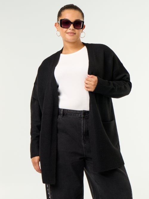 Lange open gilet - Kiabi Lange open gilet - Kiabi