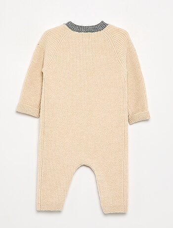Lange overall van tricot