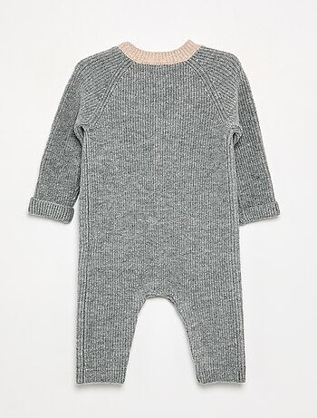 Lange overall van tricot