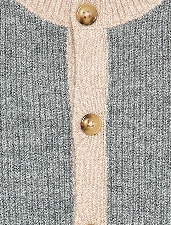 Lange overall van tricot