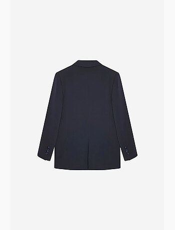 Lange oversized blazer van crêpe dilvin