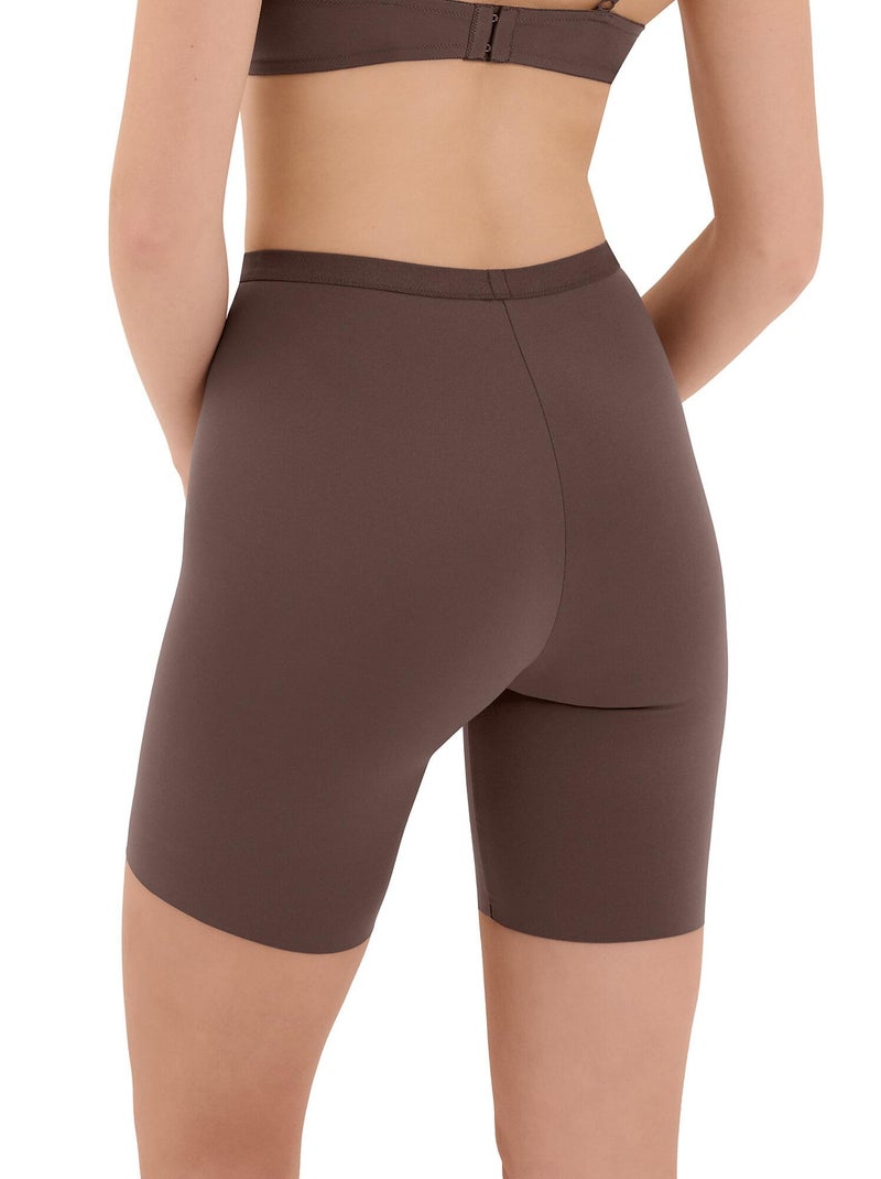 Lange panty met hoge taille maya Chocoladebruin - Kiabi