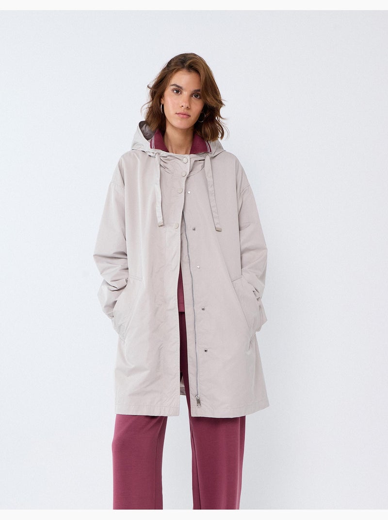 Lange parka, mo fashion Beige - Kiabi