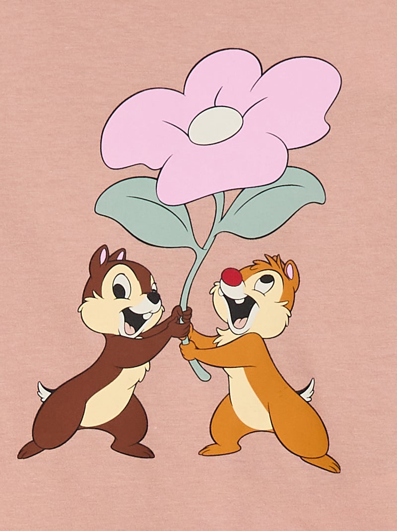 Lange pyjama 'Knabbel & Babbel' 'Disney' - 2-delig Rose - Kiabi