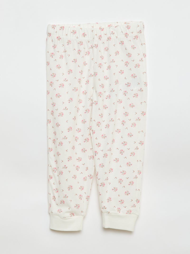 Lange pyjama 'Knabbel & Babbel' 'Disney' - 2-delig Rose - Kiabi