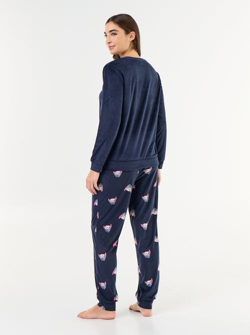 Lange pyjama met 'Disney'-print - 2-delig - Kiabi Lange pyjama met 'Disney'-print - 2-delig - Kiabi