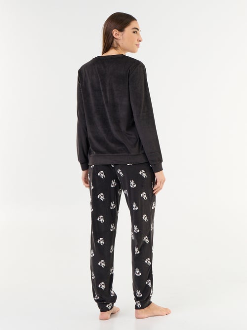Lange pyjama met 'Disney'-print - 2-delig - Kiabi Lange pyjama met 'Disney'-print - 2-delig - Kiabi